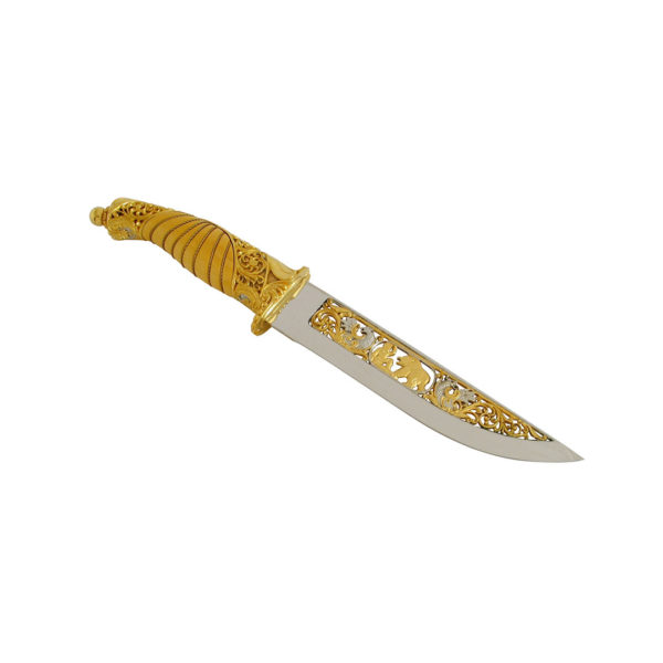 Охотничий коллекционный нож Рысь