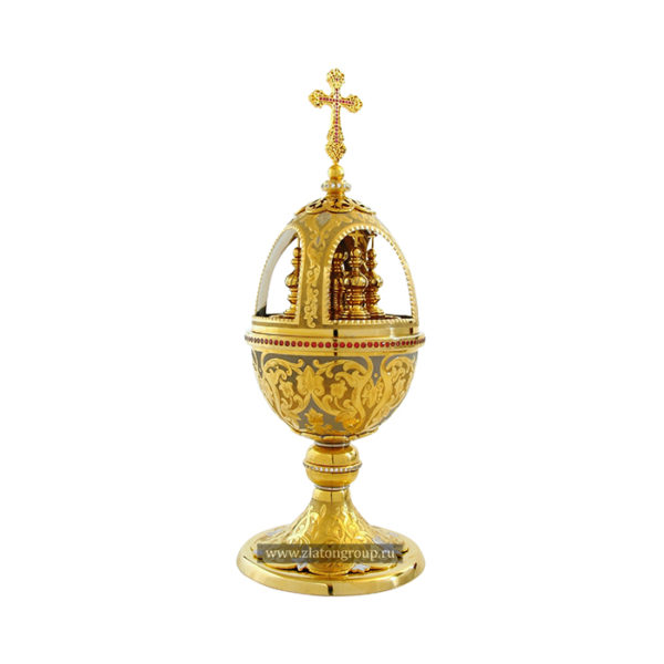 Яйцо пасхальное с храмом